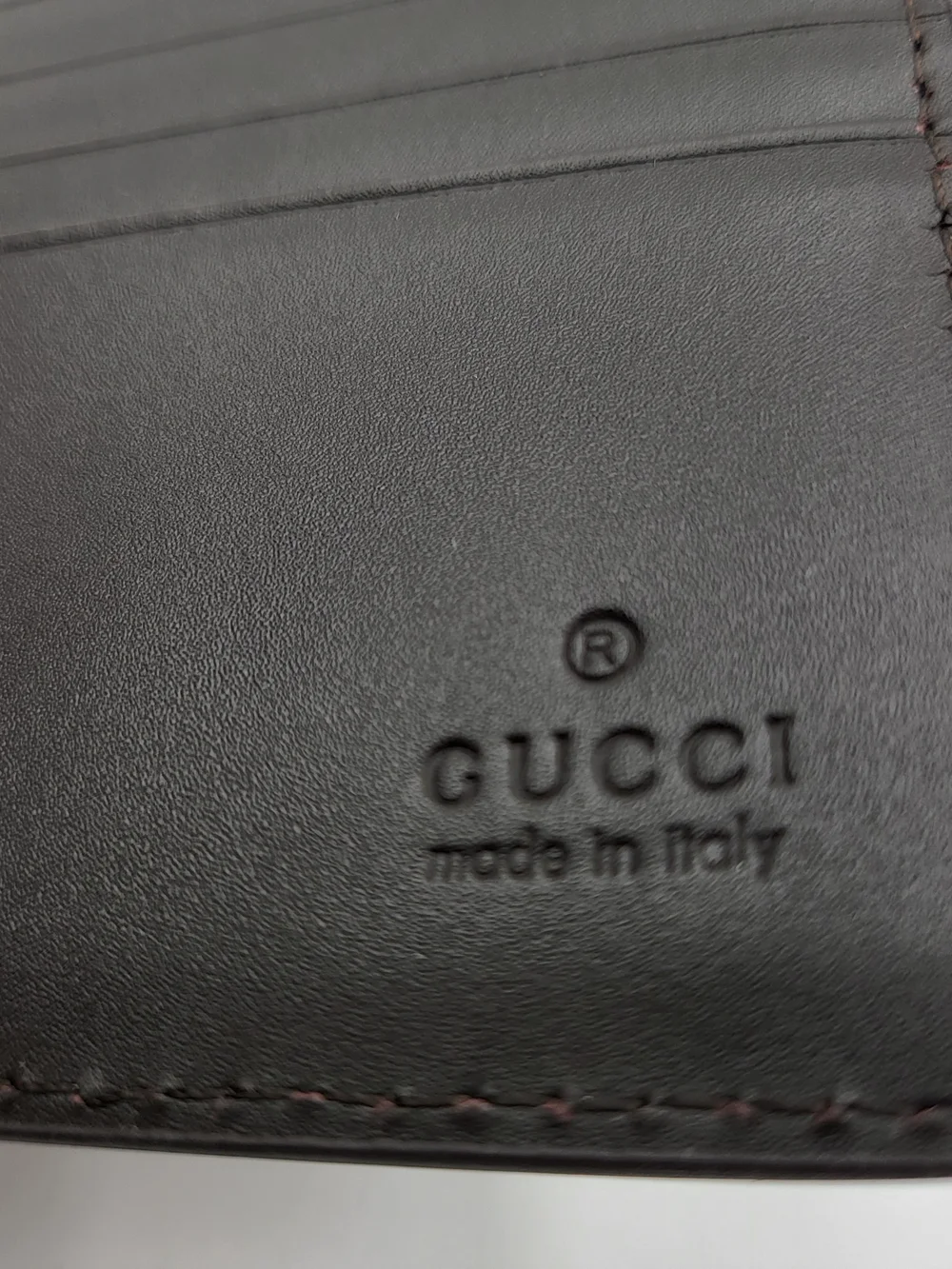 Gucci coated canvas